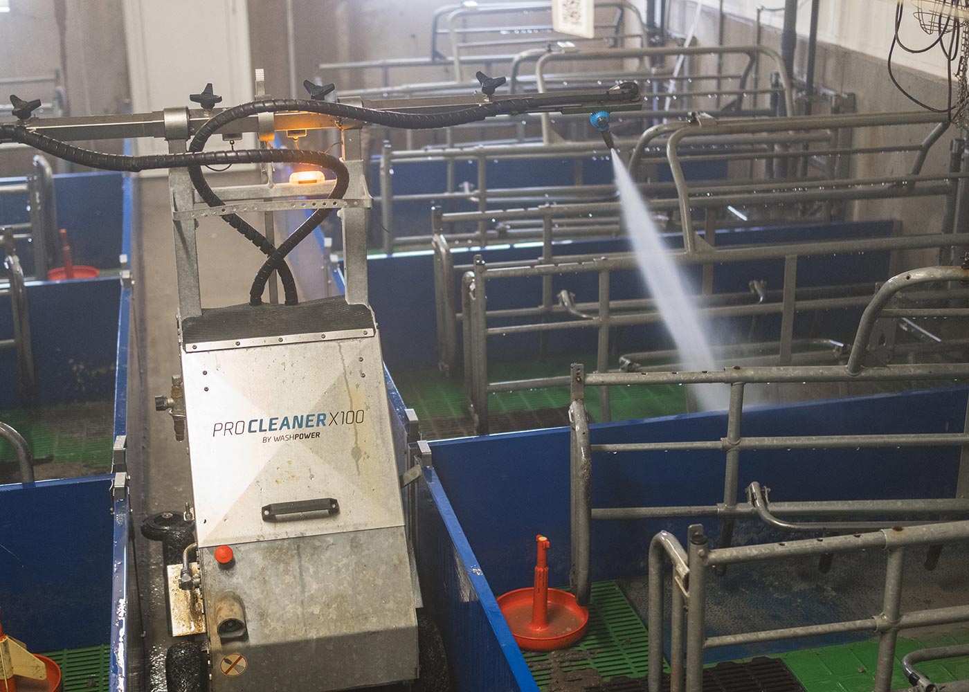 Running main wash with only one nozzle at a time and with more power Running main wash with only one nozzle at a time and with more power